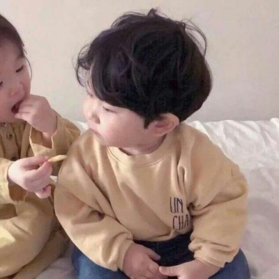 苏柒:可爱萌娃情侣头像