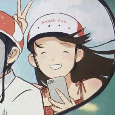 洛白:卡通情头（唯美 情侣 一对两张 动漫 简约可爱）