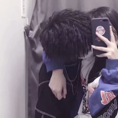 蓝色系情侣头像