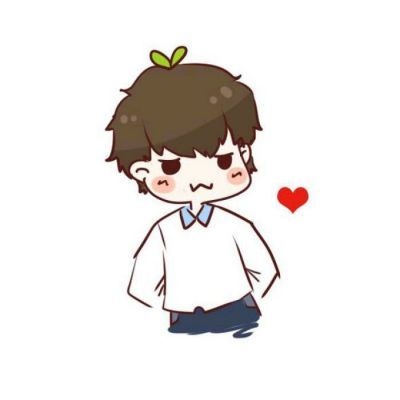 漫画情侣头像  属于自己的小星空