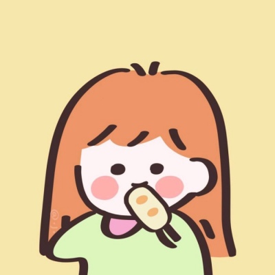 苏瓷:卡通情头（可爱 简约 卡通动漫 情侣 一对）