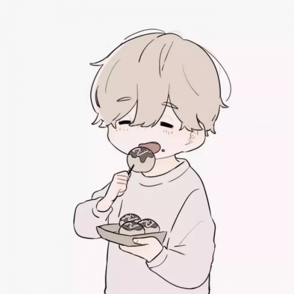 卡通漫画情侣头像  对方拒绝了你的消息，还扒光了你的衣服。