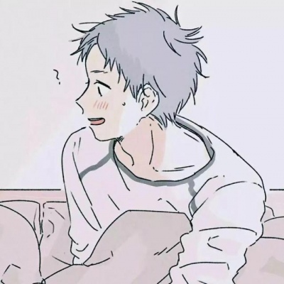 漫画情侣头像  啾咪