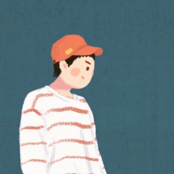 念七 动漫情侣手绘头像