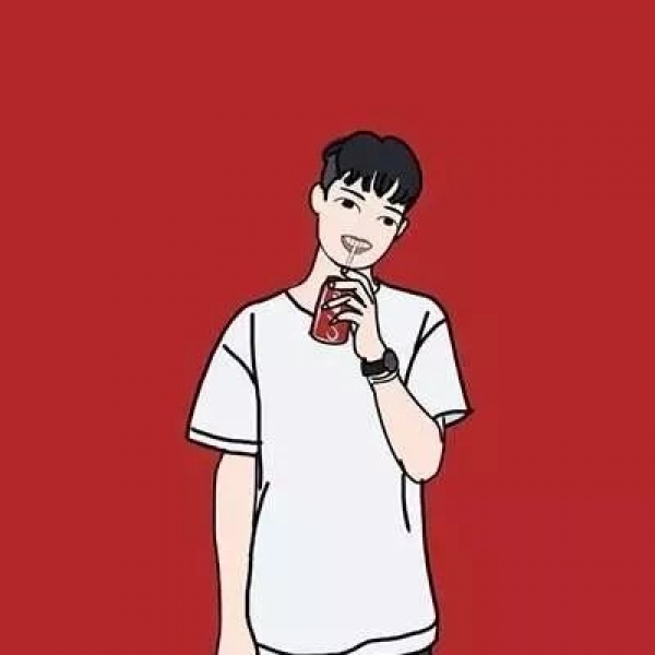 念七 动漫情侣手绘头像