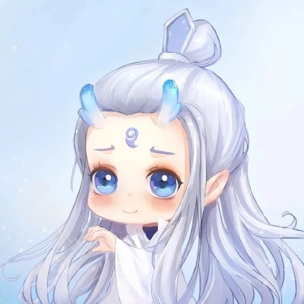 念七 动漫情侣手绘头像