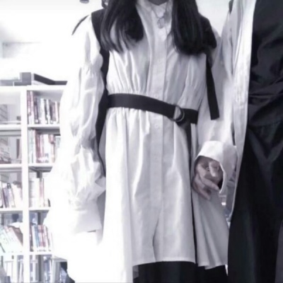 部位半身可爱女生小清新甜甜的爱情青年少女情侣头像