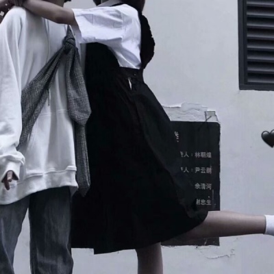 部位半身可爱女生小清新甜甜的爱情青年少女情侣头像