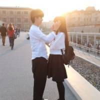 我也想和他拍这么美的情头