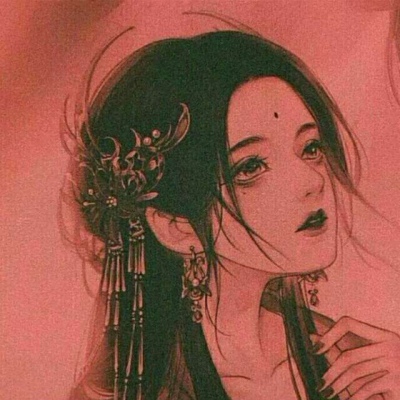 动漫优质女生古风头像。