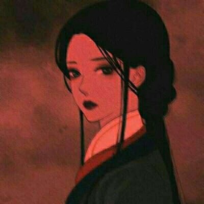 动漫优质女生古风头像。