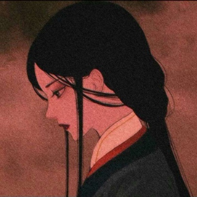 动漫优质女生古风头像。