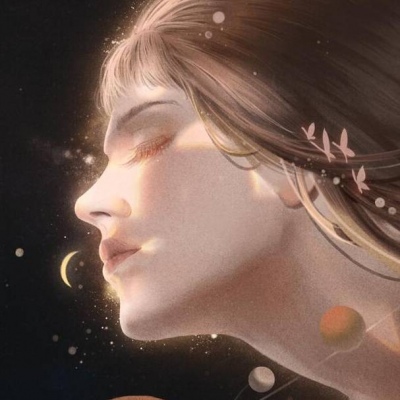唯美女生头像  星河滚烫 你是人间理想?  皓月清凉 你是人间曙光?