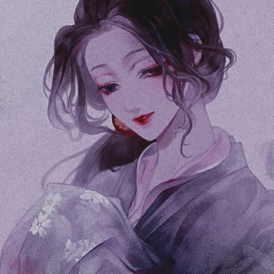 唯美漫画女生头像  给你我的所有，但你得珍惜./鲤鲤