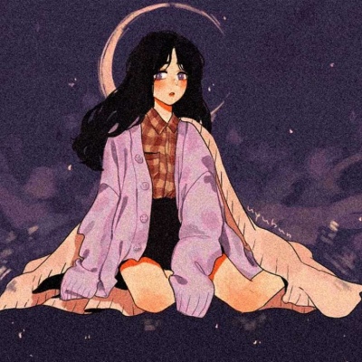 唯美漫画女生头像  给你我的所有，但你得珍惜./鲤鲤