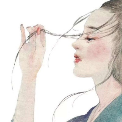 唐崎夜雨 二次元古风女头