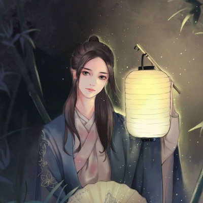 唐崎夜雨 二次元古风女头