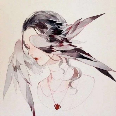 唐崎夜雨 二次元古风女头