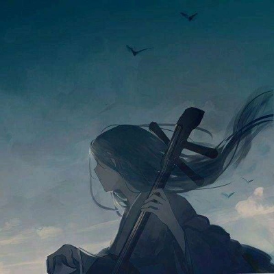 唐崎夜雨 二次元古风女头