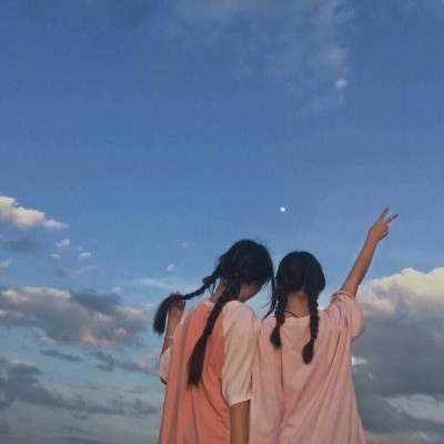 文艺范女生闺蜜头像 唯美个性
