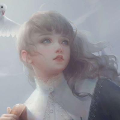 沐糖/空灵伤感动漫女图 空灵 伤感 唯美