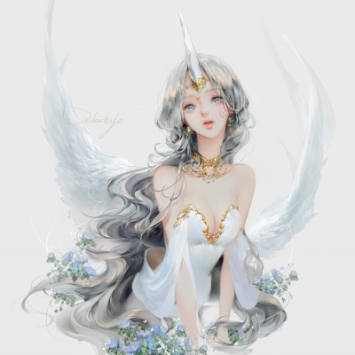 沐糖/空灵伤感动漫女图 空灵 伤感 唯美