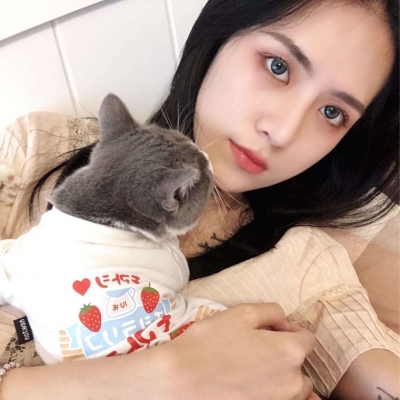 宠物少女头像.       遇见你爱意汹涌 看世间万物都浪漫心动?