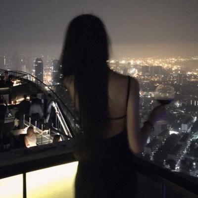 女生头像，霸气背影