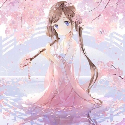 女生古风头像/眼中的倒影是你