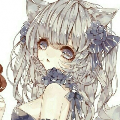 敲可耐的女生动漫头像