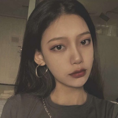 顾槿桉 优暗色系气质女生头像