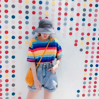 安奈 原宿风混搭仙气女头 我要闯这片绮丽 寻找像天堂般的无与伦比