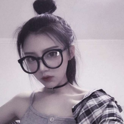 溺毙:时尚潮流眼镜控简单魅力女头.不希望我的任何情绪都是极端