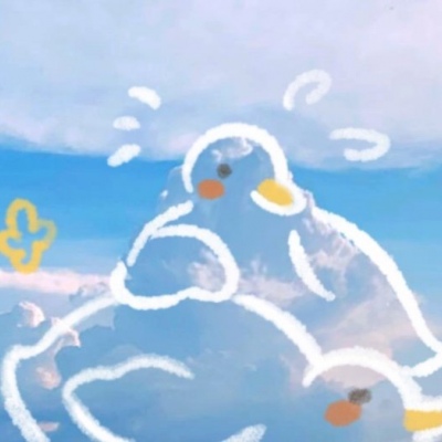 云朵鸭鸭手绘恩典/林芙/cr大可鸭duck