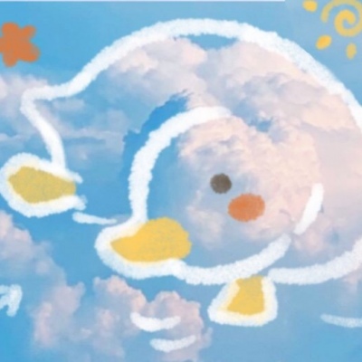 云朵鸭鸭手绘恩典/林芙/cr大可鸭duck
