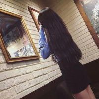 因为有你。背影