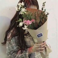 捧花女