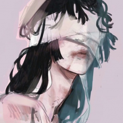 二次元女头   丧