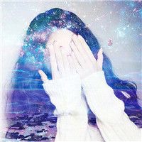 唯美色彩女生合成头像_很有意境的清新女生