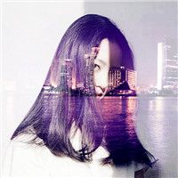 唯美色彩女生合成头像_很有意境的清新女生
