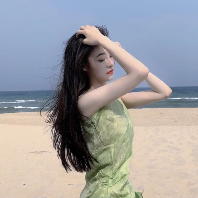 溺毙:海边清新风简单气质女头.山野万里 你是我藏在微风里的欢喜