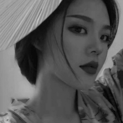 冷色系女头/快乐是个奢侈品