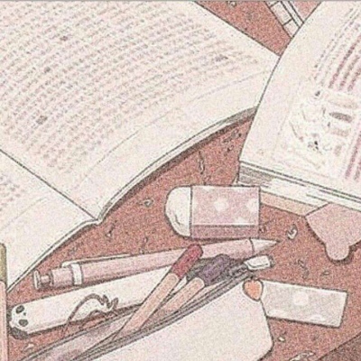 旧漫风格少女心背景图/林芙/