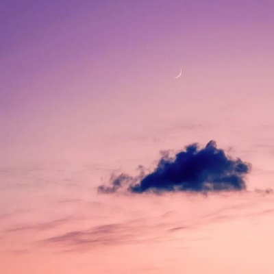 安奈 意境粉红色系背景图 银河遥远 星辰耀眼 你我中间 隔着一万光年