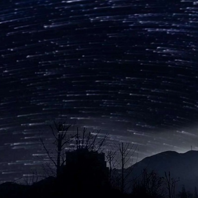 唯美静物风景图/夜晚的景色很美