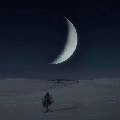 唯美静物风景图/夜晚的景色很美