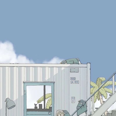 沐糖/简约可爱治愈系插画壁纸
