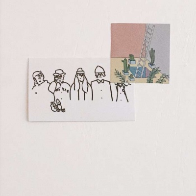 沐糖/简约可爱治愈系插画壁纸