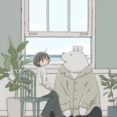 沐糖/简约可爱治愈系插画壁纸