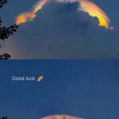 壁纸/天空?学会干净的语言和安静的笑
